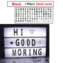 Load image into Gallery viewer, A4 A5 A6 Size USB AA Battery LED Combination