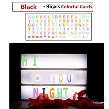 Load image into Gallery viewer, A4 A5 A6 Size USB AA Battery LED Combination