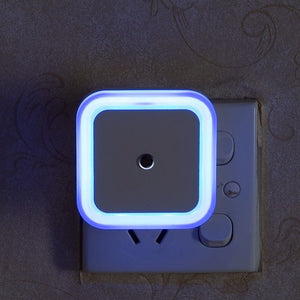 Wireless Sensor LED Night Light EU US Plug Mini