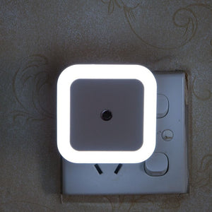 Wireless Sensor LED Night Light EU US Plug Mini