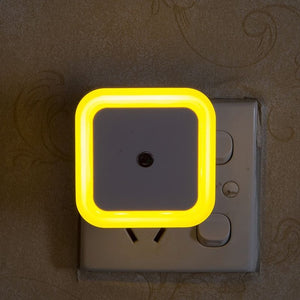 Wireless Sensor LED Night Light EU US Plug Mini